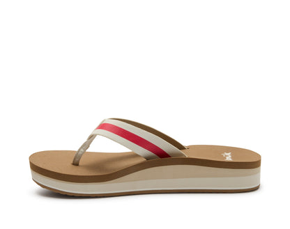Highland Stripe Heeled Flip-Flops - Women's Sandals & Flip-Flops | Sanuk