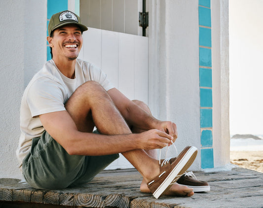 Hava-Boat Leather - Men | Sanuk