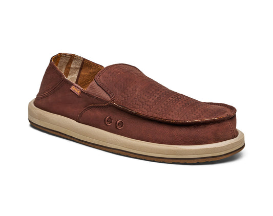 Donny Novelty Leather - Men | Sanuk