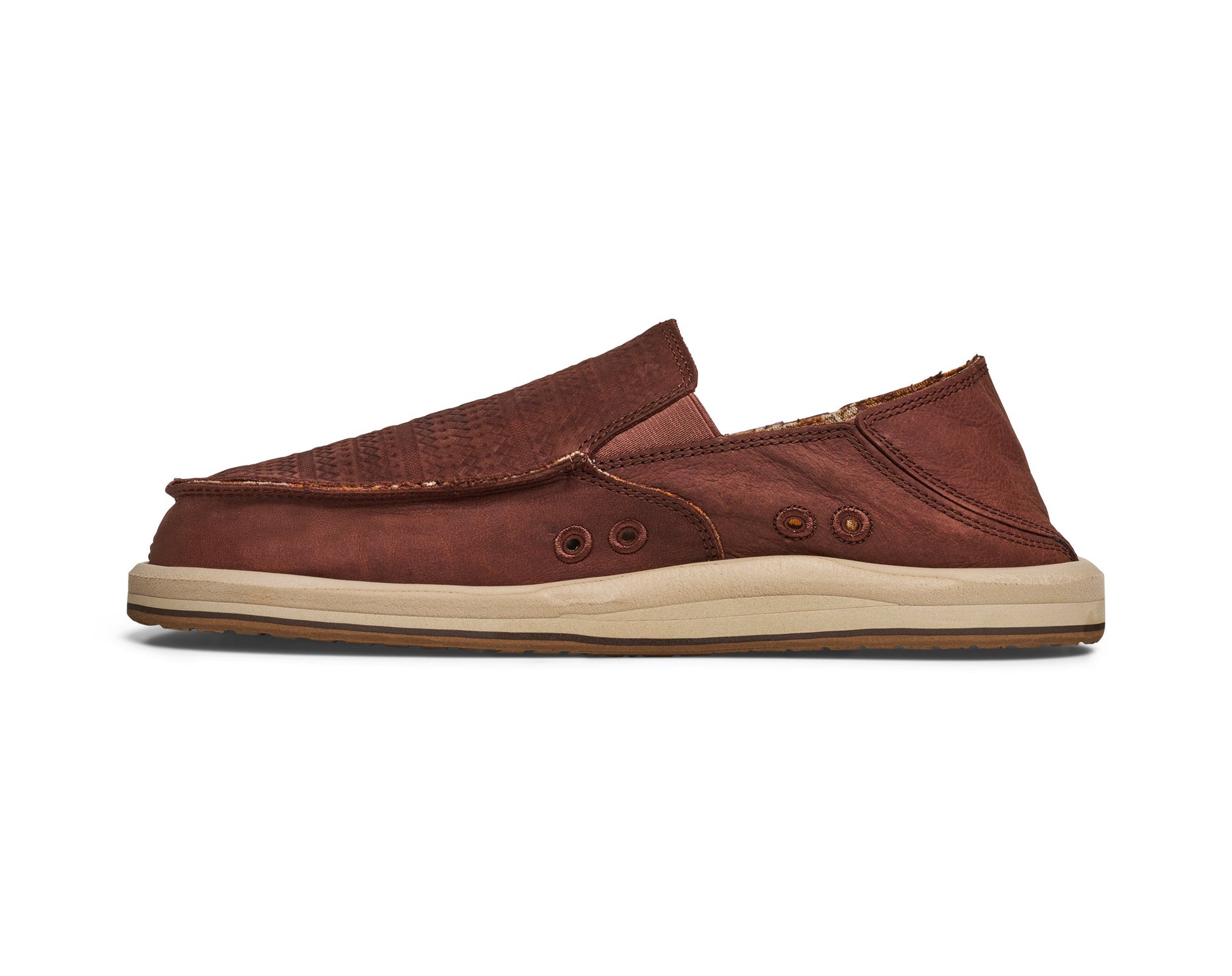 Donny Novelty Leather - Men | Sanuk